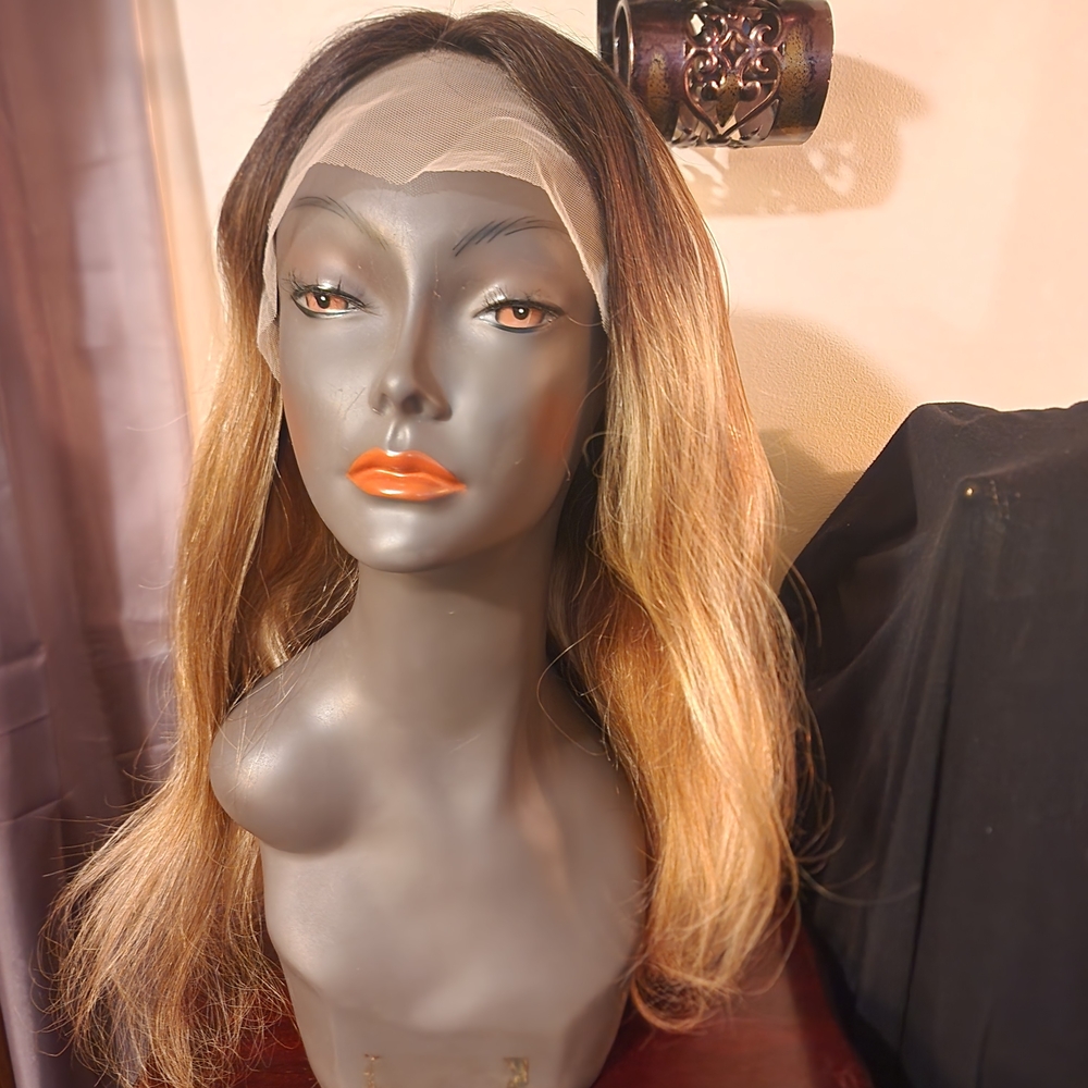 Ombre Brown Lace Front Wig